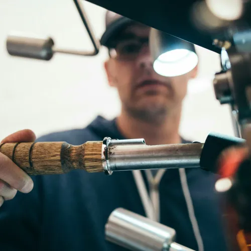 man plumbing pipefitting