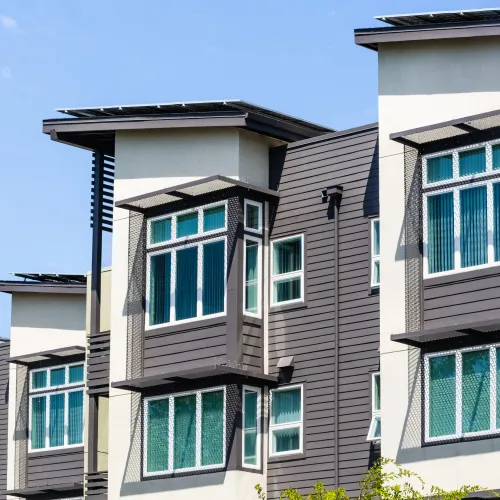 a row of houses