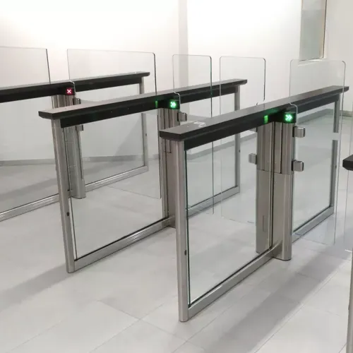 a Gunnebo Turnstile security system