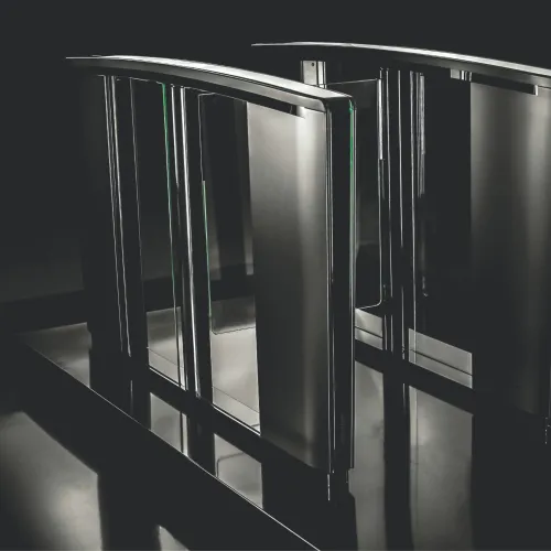 a Boon Edam Turnstile system