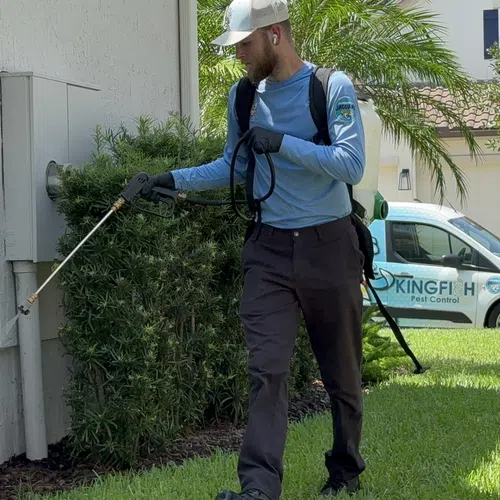 a police officer with a rifle