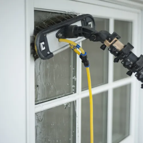 a close-up of a power drill