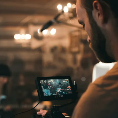 a man using a laptop