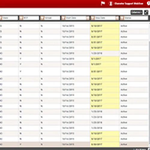 graphical user interface, application, table, Excel
