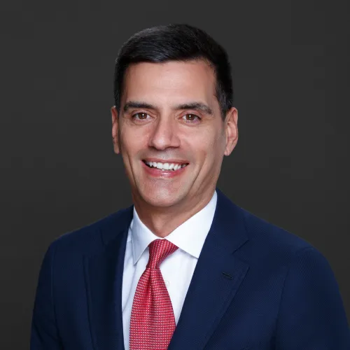 a man in a suit and tie