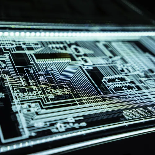 a close-up of a computer
