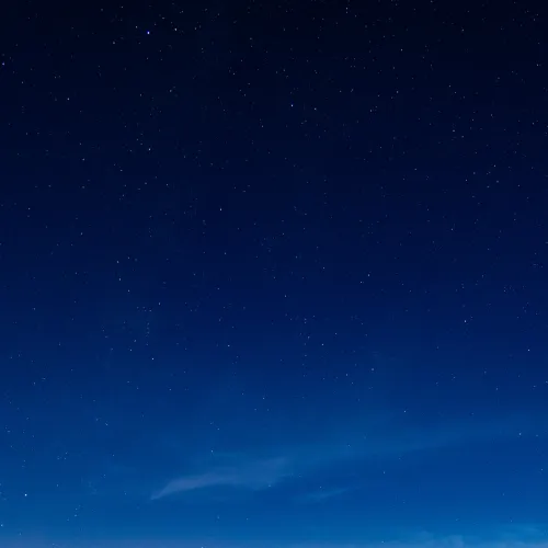 a starry night sky