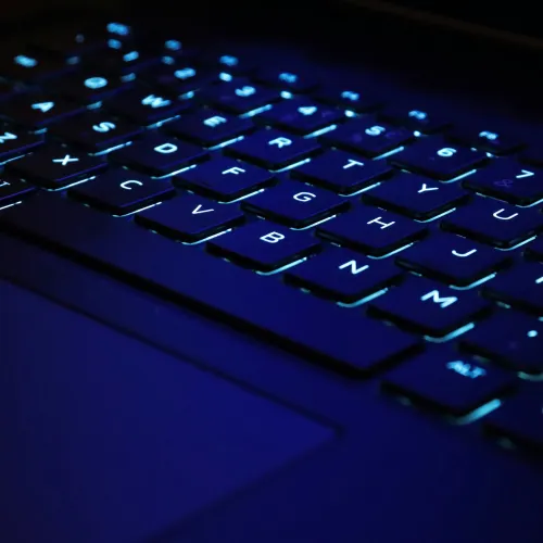 a keyboard with a keypad