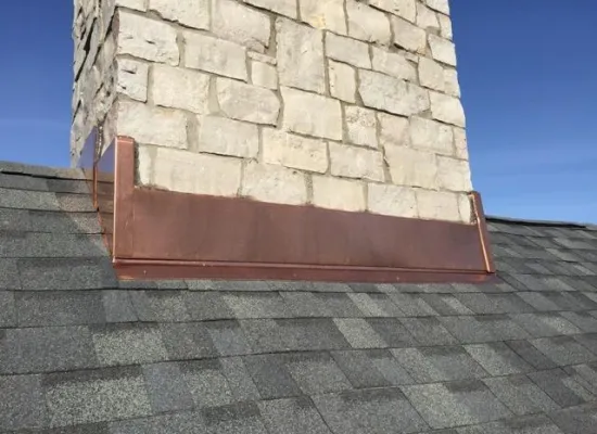 Arac Roof It Forward Case Stus How To Install Copper Flashing On Your Roofing System - How Do You Flash A Roof Against Brick Wall