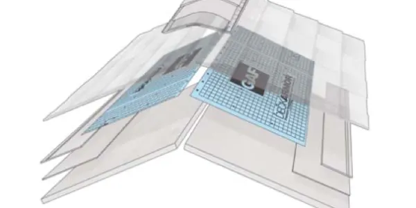 Image of 1. UNDERLAY (FELT, FLASHING)