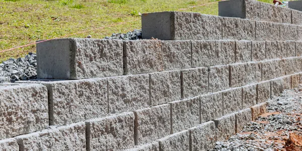Image of Concrete Block Wall