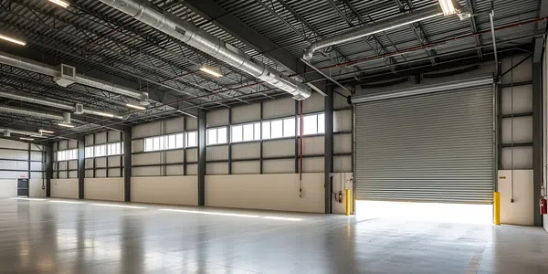 Image of Motorized Roll-Up Door
