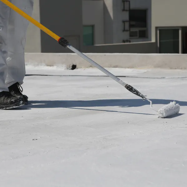 a person wearing a white coat and holding a hockey stick