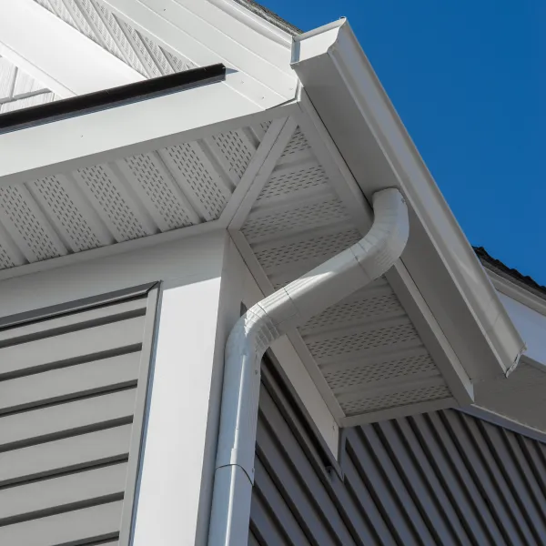 gutter on a home