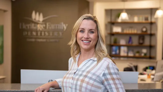a person sitting at a table