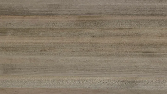 Smooth wooden surface with grayish-brown tones and subtle horizontal grain patterns