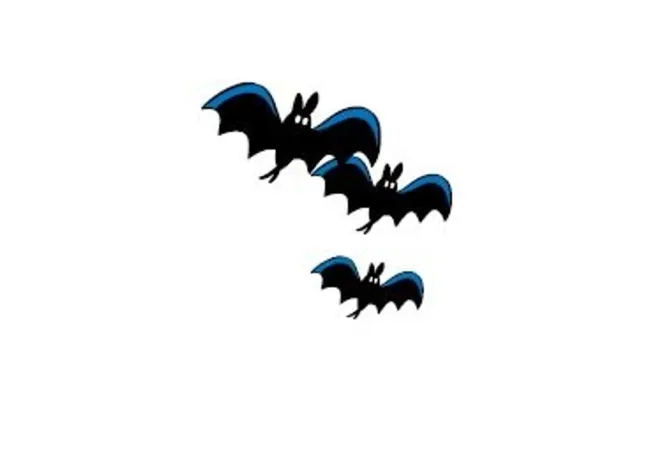 3 bats.