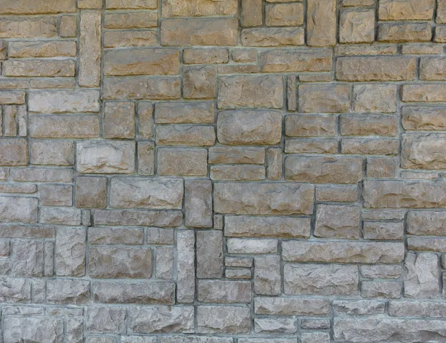 a brick wall with a hole in it