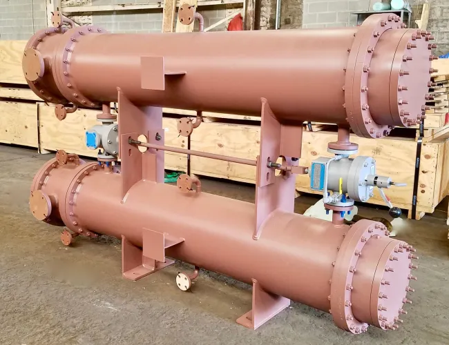 a large pipe with pipes