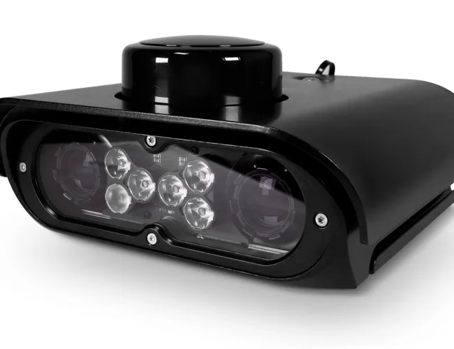 a black video game console