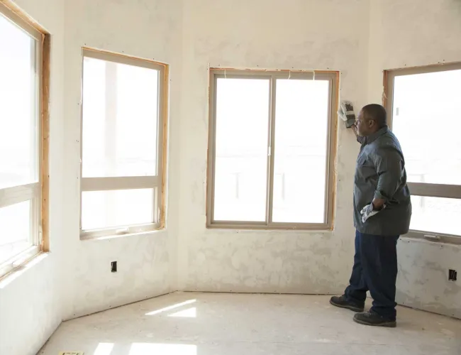 a man standing in a room