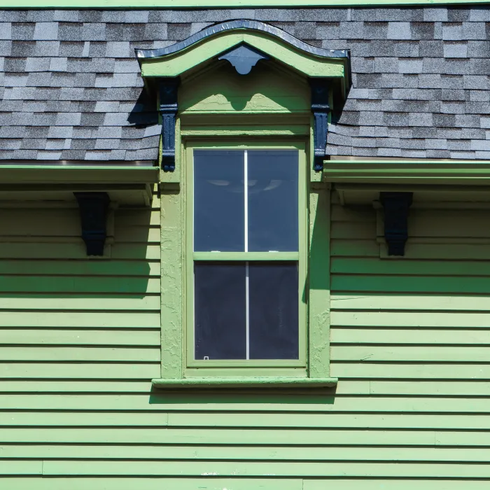 the side of a house