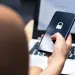 a person holding a phone