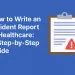 how to write an incident report