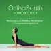 Yoga practice enhancing spine health at OrthoSouth Spine Institute with a focus on rehabilitation and care.