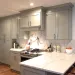 a modern kitchen with stainless steel appliances