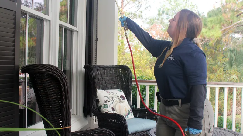 a person holding a rope