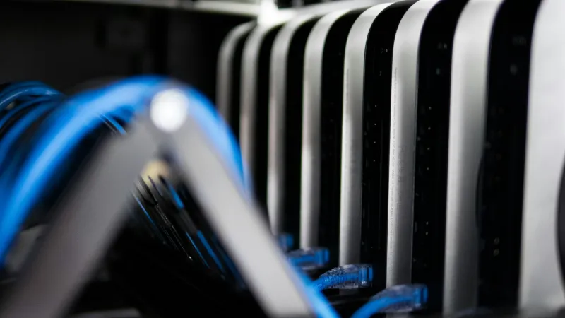 a close-up of a computer keyboard