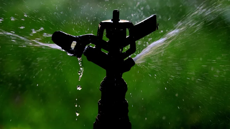 a lawn irrigation system in marietta ga