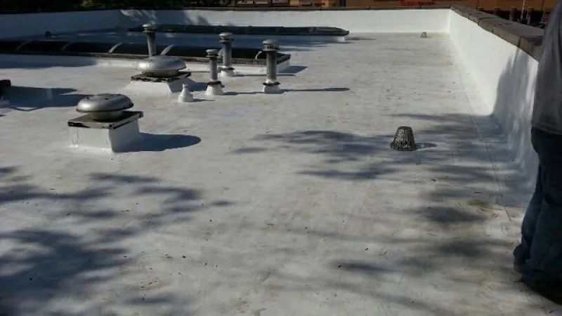 Finished TPO roof using GAF.