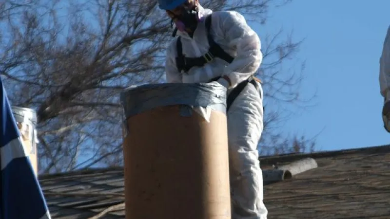 Asbestos Roof Installation