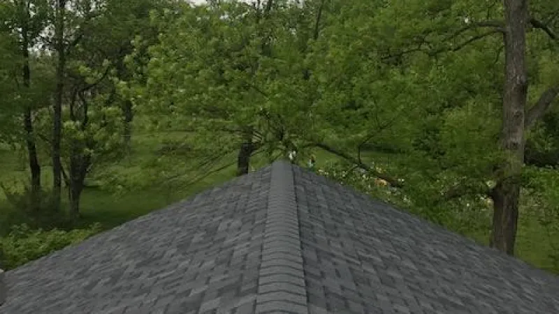 Time is taken by the Roof It Forward team to make sure even the last row of shingles is as straight as the first. All roofs are installed following the Owens Corning installation guidelines.
