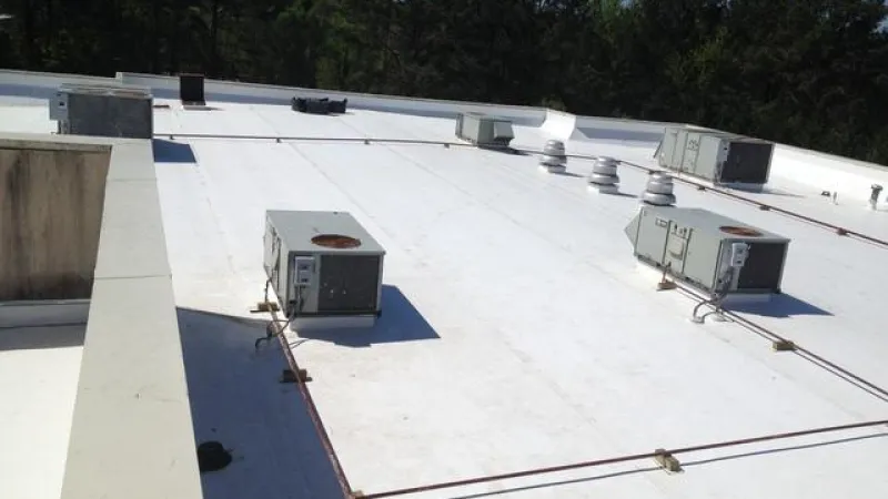 Beautiful new roof ensures a safe and dry environment for the members of St. Andrews United Methodist Church