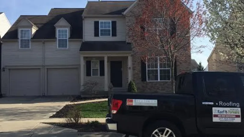The roof is safe and sound with a shingle repair by ARAC.