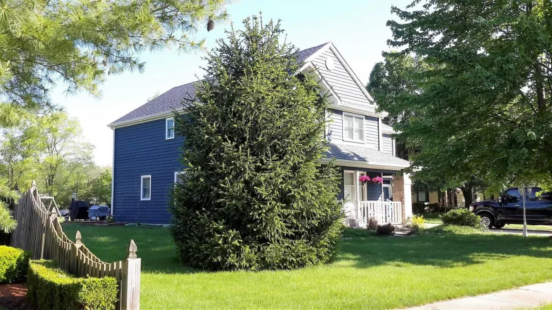 Thanks to Roof It Forward, this home has a brand new roof, completely changing its look.