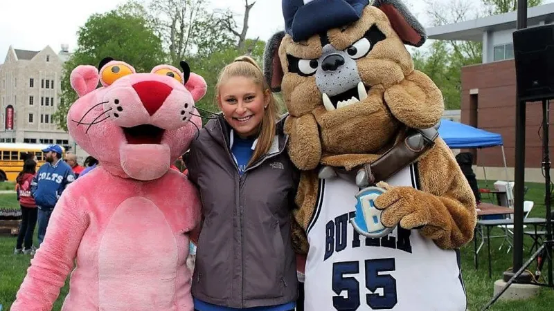 People loved the mascots.