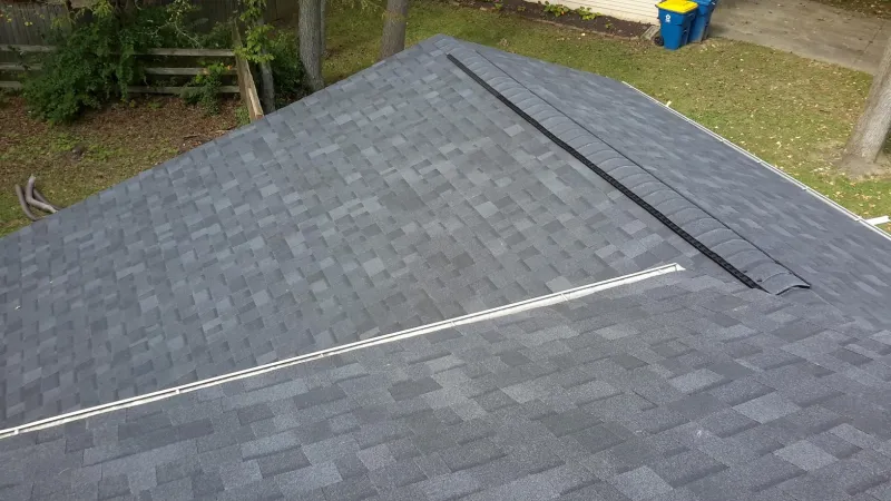 This shingle along with the shadow lines gives the roof beautiful dimensions.