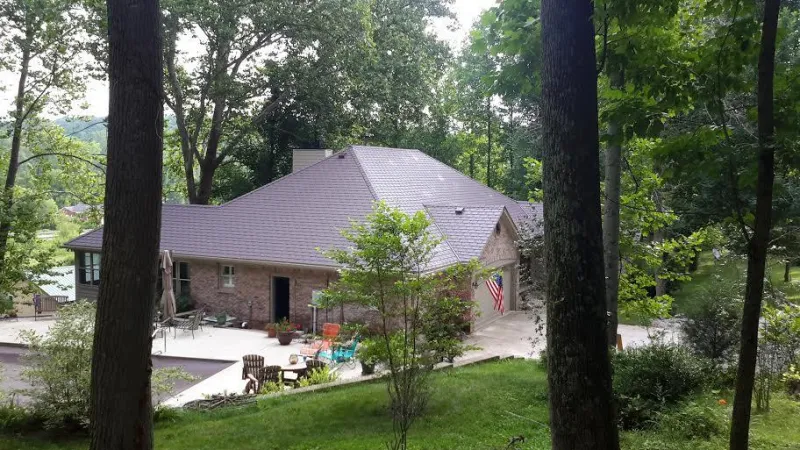 This slate tile roofing product will transform your home into an estate.