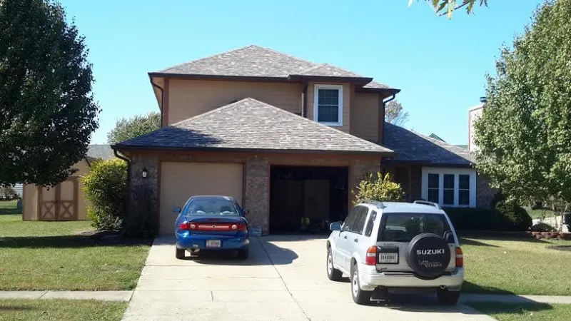 The color of this roofing system is Sand Dune.