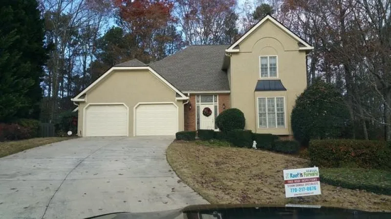 The complete job added major curb appeal!