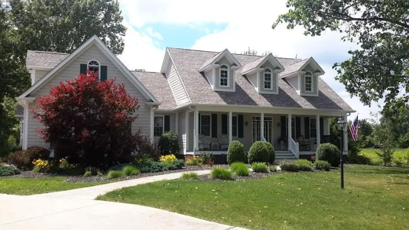 This home is the jewel on the block with a new Roof It Forward roofing system.