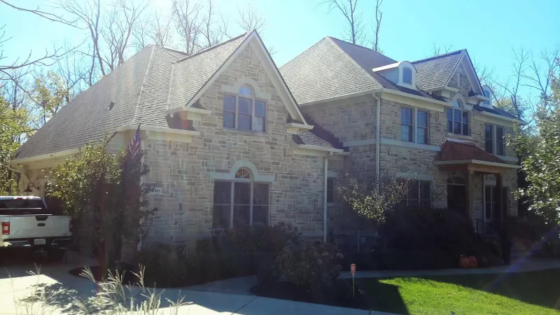 This home's old roof was taken completely off, and a new Owens Corning Duration roofing system was installed.