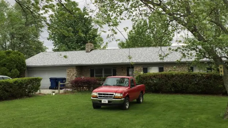 The new shingles have a striking appearance, and they provide peace of mind even in the strong Indiana winds.