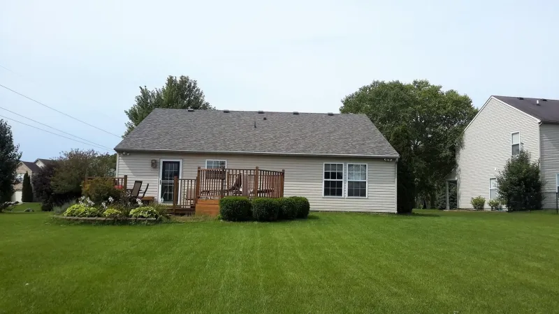This home's old roof was taken completely off, and a new Owens Corning Duration roofing system was installed.
