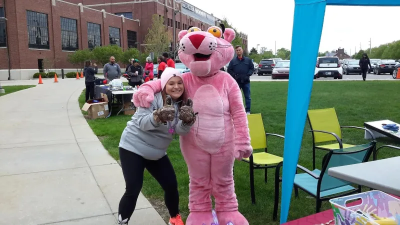 Playing around with the Pink Panther