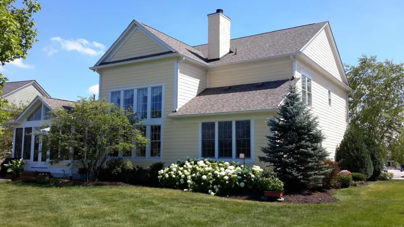 Roof It Forward installs completed roofing systems using the Owens Corning Duration Shingles. These shingles have built-in SureNail Technology that is warranted for up to 130 mph wind gusts. This home used the Driftwood colored shingles.